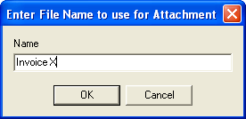 Enter File Name to use for Attachment dialogue box