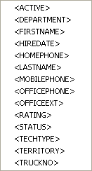 Tech Name-Info-Caption options